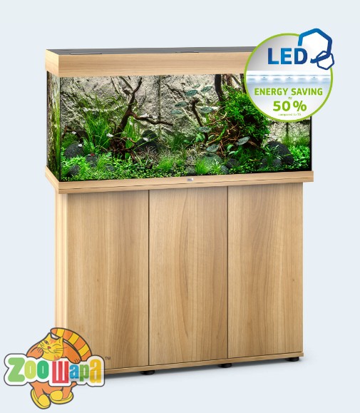 JUWEL Aquarium Аквариум RIO 180 LED дуб (4850/4800СПЕЦЦЕНА), (1111143995)