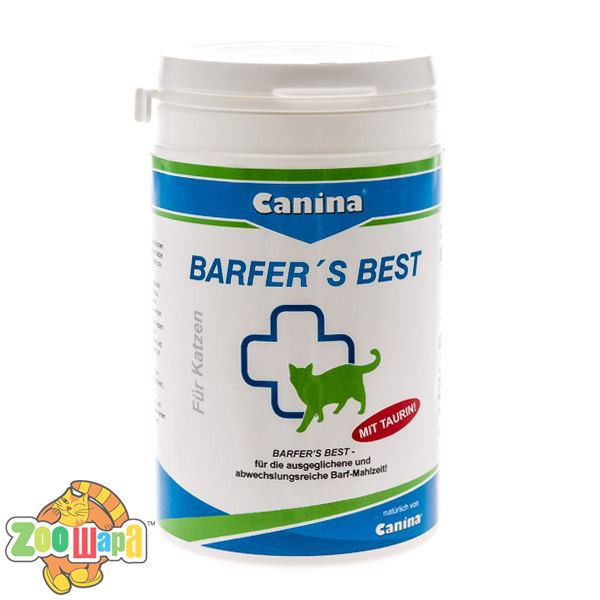 Canina Вітаміни Canina для котів та собак Каніна Петвітал ГАГ Таблеттен яких годують натуральнм кормом 180г арт.228058 (228058 AD), (1111141107)