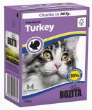 Bozita для кошек кусочки, индейка 370 гр
