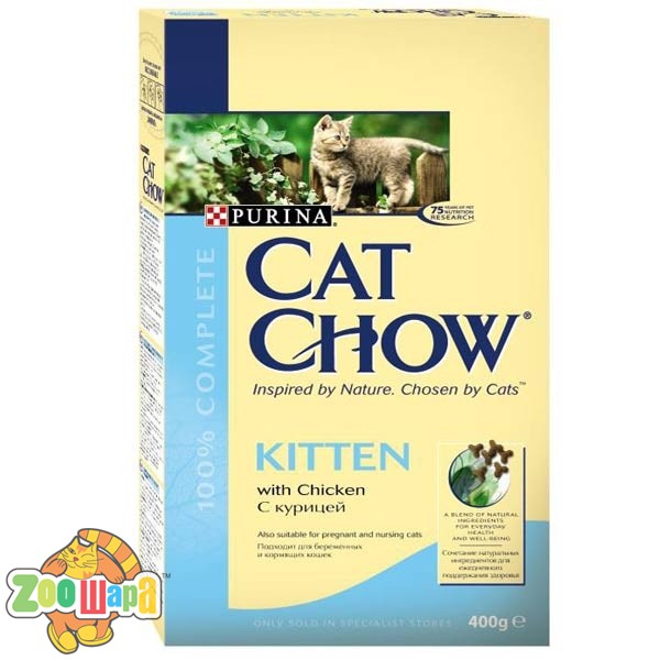 Cat Chow (Кэт Чау) Kitten. С курицей 15 кг
