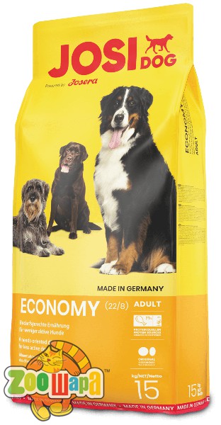 Josera Сухой корм для взрослых собак Economy 15кг