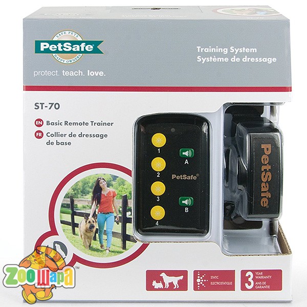 Pet Safe Ошейник-тренажер против лая с пультом Basic Remote Trainer 56см