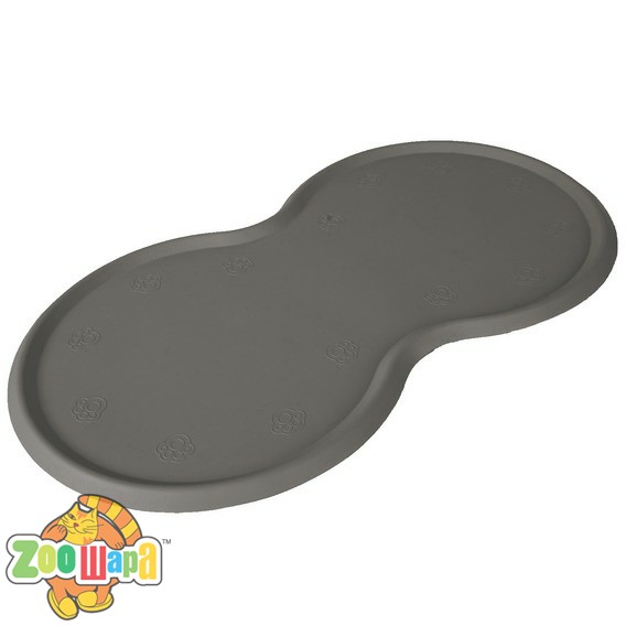 Trixie коврик под миску для еды (резина) 45x25 cм (24561), (1111121024)