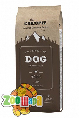 Chicopee Chicopee PNL Adult , 20 кг для взрослых собак всех пород с птицей