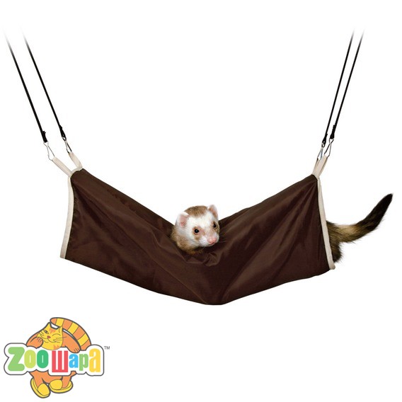 Trixie Туннель-гамак (нейлон) 20х45 cм, корич.-беж (6910), (1111127080)