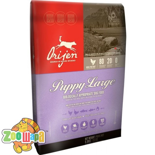 Orijen Сухой корм для щенков крупных пород Puppy Large Breed (11.4 кг)