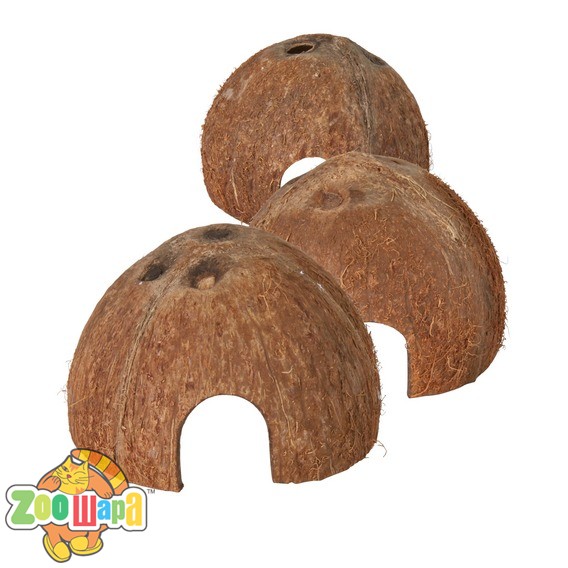 Trixie Норка Кокосовый орех натуральный. 8,10,12см (3шт) (76160), (1111126036)