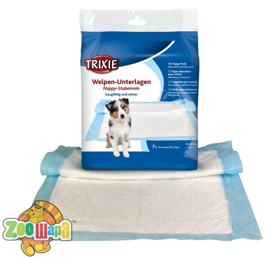 Trixie Подгузник для щенков 60смх60см (упаковка 10 шт) (23412), (1111122415)