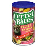 8in1 Хрустящие лакомства с фруктами д/хорьков (банка)