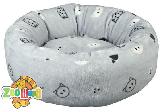Trixie Лежак "Mimi" (d=50 см) серый (37487), (1111140978)