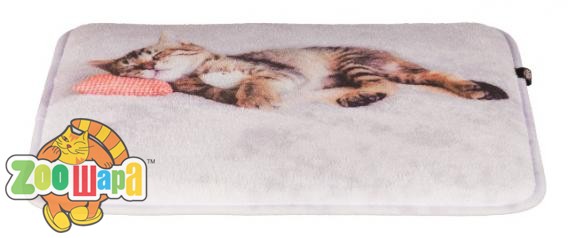 Trixie Матрац "Nani" 40*30см серый с кошкой (37126), (1111146897)
