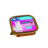 Vitakraft VitaLife для кошек с камбалой и лососем 100 г