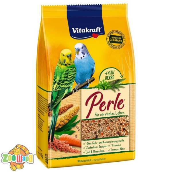 Vitakraft Корм Вітакрафт преміум меню для декоративних папуг, 500 г, 21441 (21441), (13105)