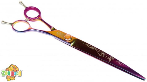 Power and working scissors Ножницы Butter fly 20,32см изогнутые (BF980 RC), (1111135910)