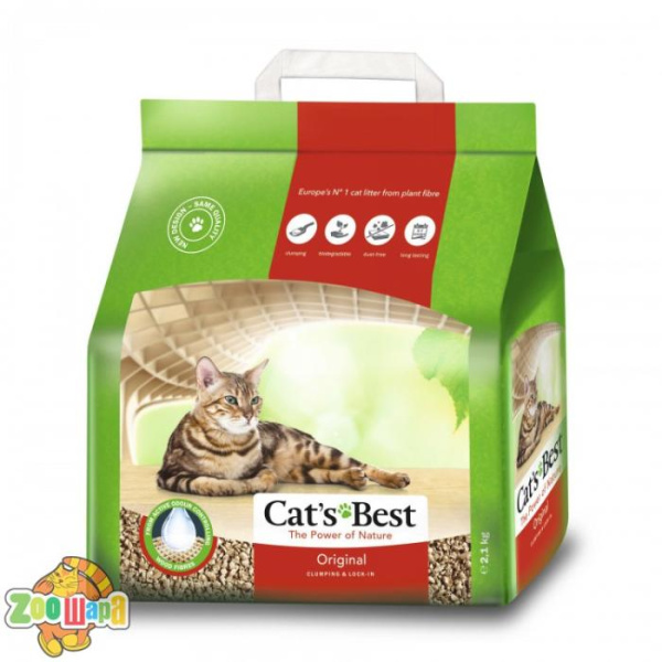 Cats Best Підстилка ЕКО ПЛЮС  5л/2,1кг (JRS300086), (1111117839)
