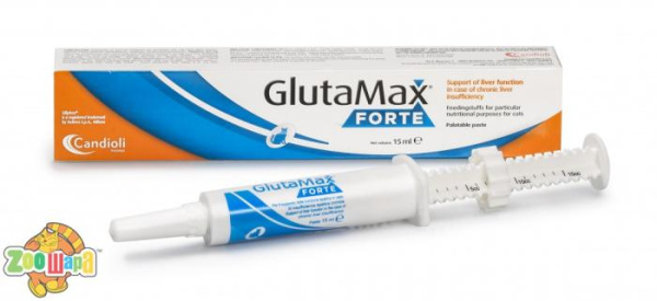 Candioli ГлютаМакс Форте паста 15мл - для підтримки печінки для котів