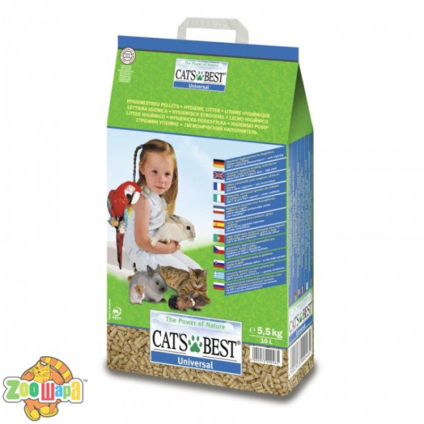 Cats Best Подстилка Cats Best Универсал 20л (JRS300084), (1111117838)