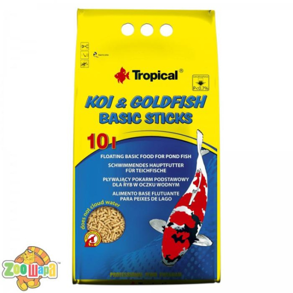 Tropical KOI & Gold Basic ST. 10L /800g (40676 пакет), (1111143141)