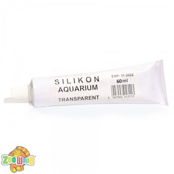 Jaba Клей для акваріумів, силікон, прозорий, 60 мл (006115), (5719)