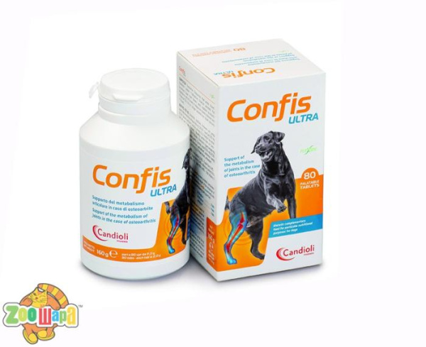 Candioli Конфис Ультра 80таб- для суглобів для собак