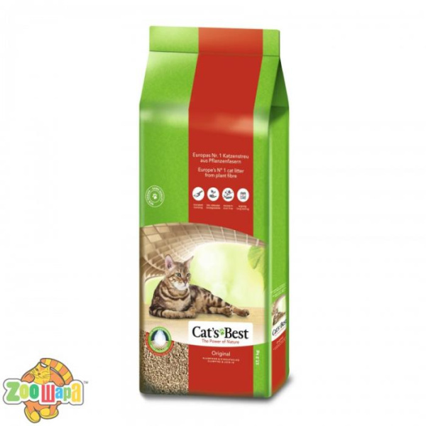 Cats Best Подстилка Cats Best ORIGINAL (ЭКО ПЛЮС) 10L/4,3 kg (JRS324092), (1111148528)