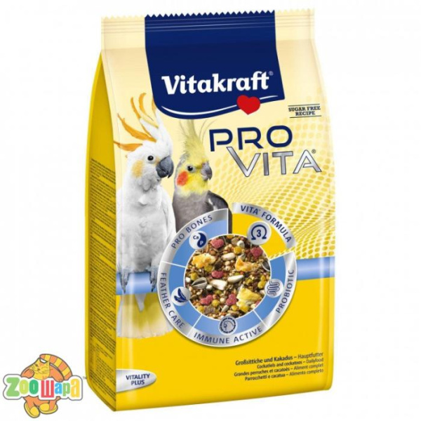 Vitakraft Корм Вітакрафт преміум меню для декоративних папуг, канарок, 750 г, 33741 (33741), (1111146029)