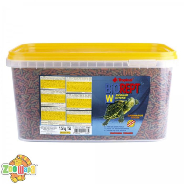 Tropical Корм для рептилій Біорепт В  у вигляді гранул, 1,5 кг, 11368 (11368), (23111)