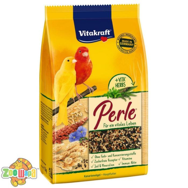 Vitakraft Корм Вітакрафт преміум меню для декоративних папуг, канарок, 500 г, 21446 (21446 /21447), (13263)