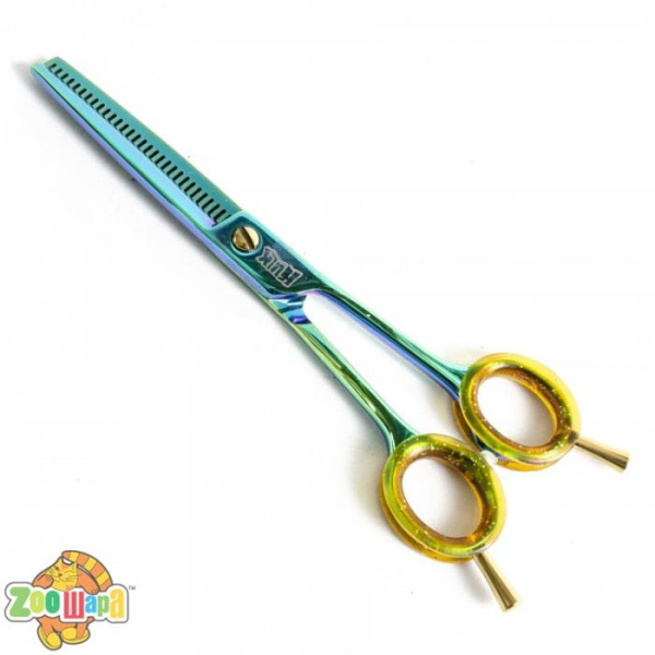Power and working scissors Ножницы Hulk 16,51см филировочные (HU4430T), (1111139633)