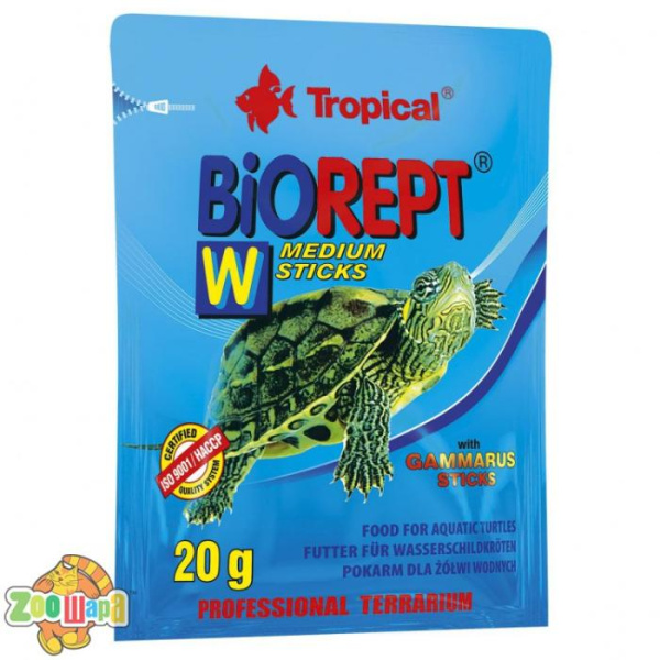 Tropical Корм для рептилій Біорепт В  у вигляді гранул, 20 гр, 11341 (11341), (1111113184)
