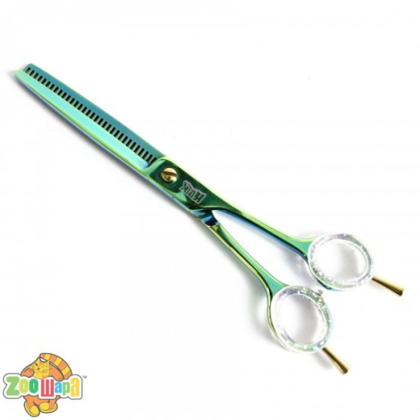 Power and working scissors Ножницы Hulk 17,78см филировочные (HU4432T), (1111139635)