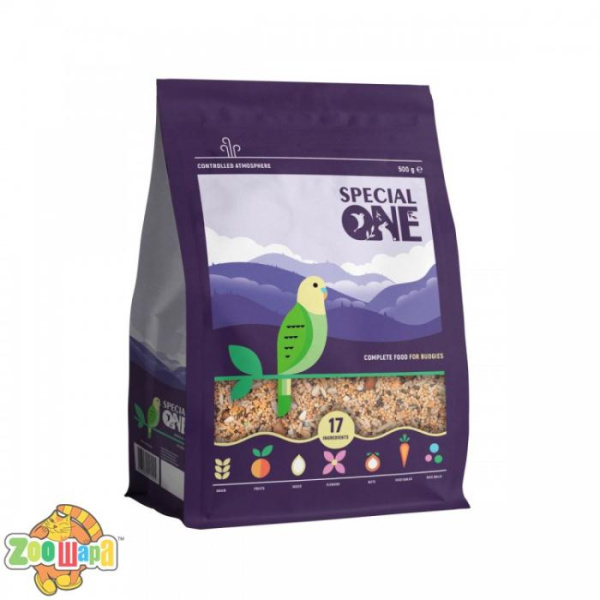 Speciаl One Полнорационный корм для волнистых попугаев,  500 г (PR242124), (1111164475)