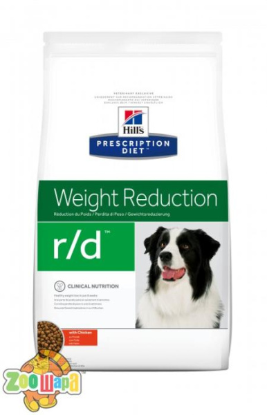 Hill's PRESCRIPTION DIET r/d Weight Reduction Сухий Корм для Собак з Куркою