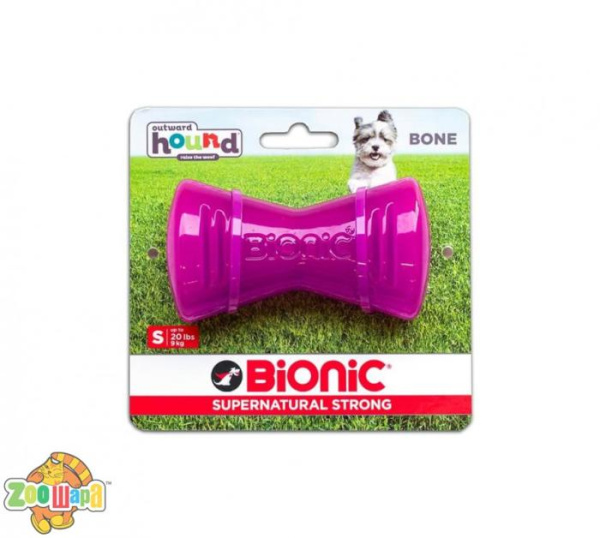 Outward Hound Іграшка для собак Біонік Опак Бон кістка мала фіол. арт. bc30090