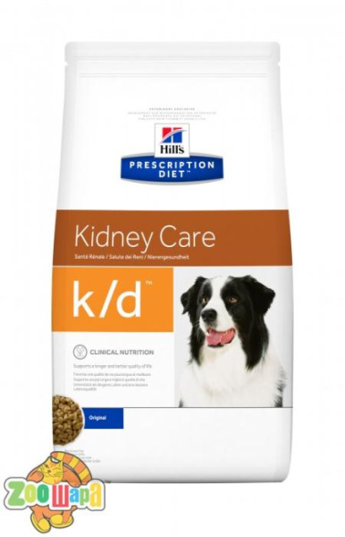 Hill's PRESCRIPTION DIET k/d Kidney Care Сухий Корм для Собак