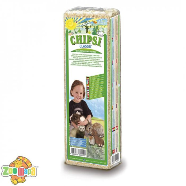 Chipsi Опилки Chipsi классик 15л/1кг (JRS300002), (9719)