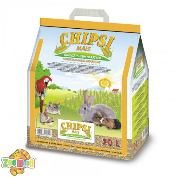Chipsi Наповнювач Chipsi mais 10 л (10л/4,6кг), (12551)