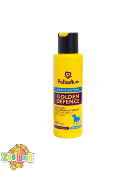 Palladium Extra Safe Шампунь от блох и клещей для собак средних пород 100мл