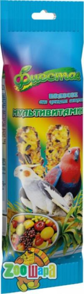 Природа Колосок Природа Фієста для середніх папуг Мультивітамін 100г арт.PR740233 (PR740233), (1111130424)