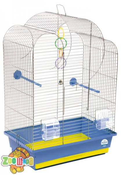 Природа Клетка для птиц "Воля" ХРОМ 44*27*63 (PR241485), (1111159109)