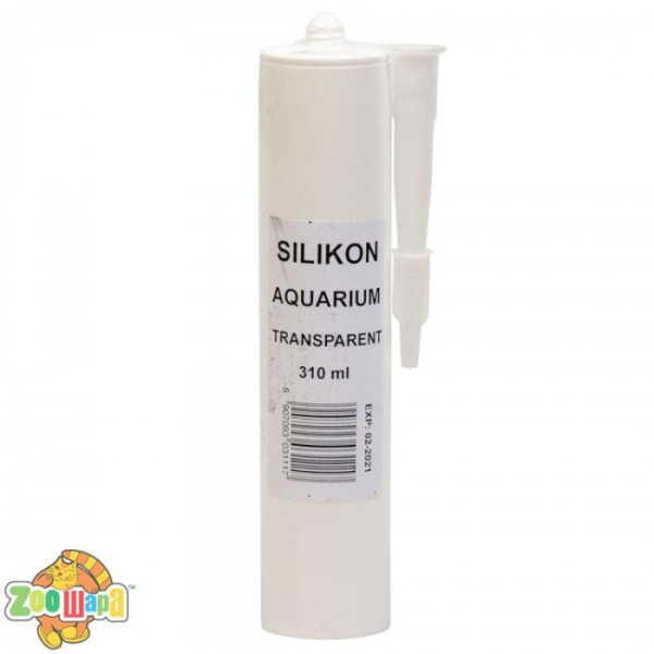 Jaba Клей для акваріумів, силікон, прозорий, 310 мл (031117), (6105)