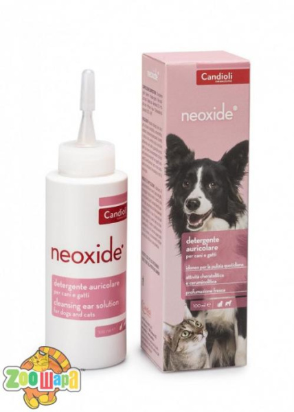 Candioli Неоксид 100мл -гігіена вух для собак та котів
