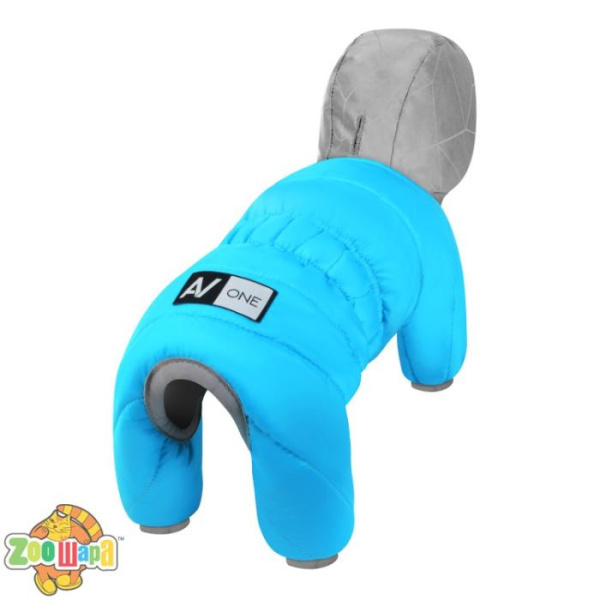 Collar Комбинезон AiryVest ONE для собак, голубая,  XS30 - длина спины: 27-30 см, обхват груди: 40-43 см, обхват шеи: 27-30см.  (24132), (4823089309064)