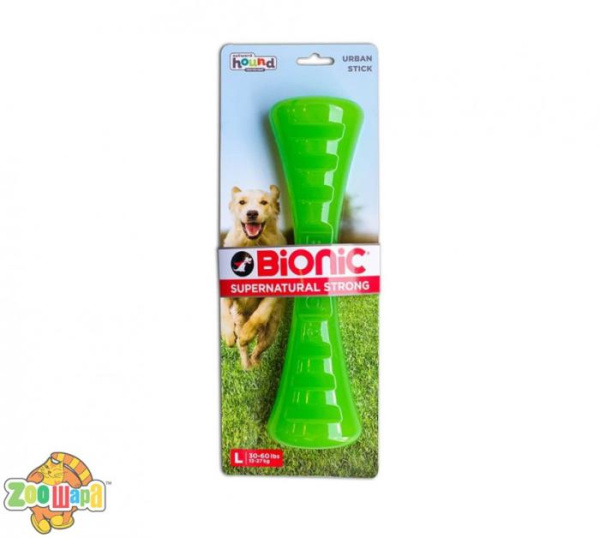 Outward Hound Іграшка для собак Біонік Опак Стік гантель велика зел. арт. bc30083
