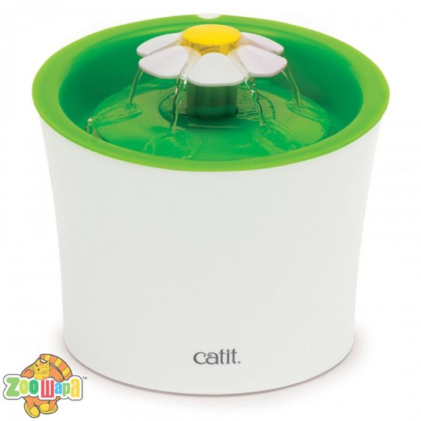 CatIt Поїлка-фонтан CATIT квітка для котів, пластик, 3л (43742W), (1111147991)