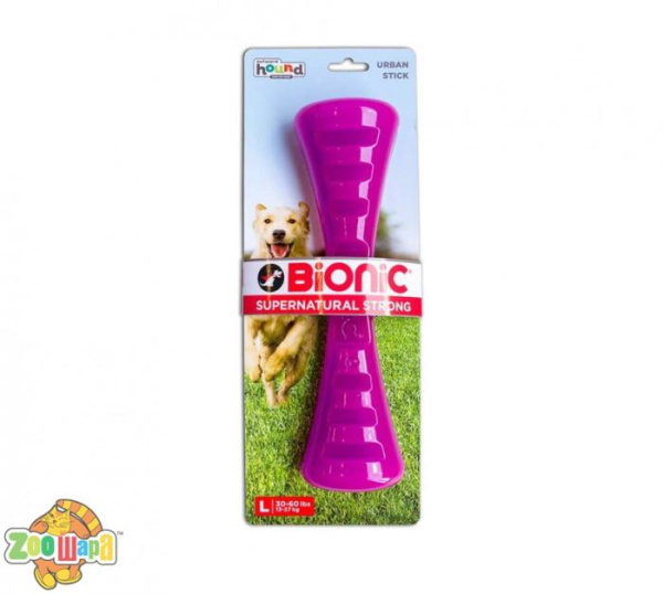 Outward Hound Іграшка для собак Біонік Опак Стік гантель велика фіол. арт. bc30084