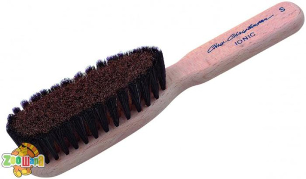 Chris Christensen Гребінець-щітка для котів та собак дерев'яний з натуральною щетиною 18см арт.A619 (A619*****), (1111147755)