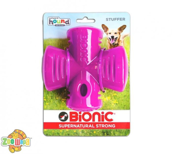 Outward Hound Іграшка для собак Біонік Опак Стаффер для ласощів фіол. арт. bc30087