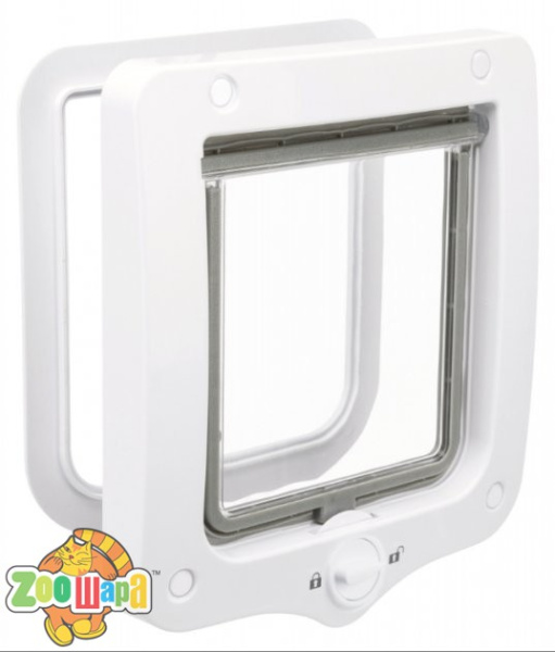 Trixie дверца для кошек "Classic"(белая) (44201), (1111156349)