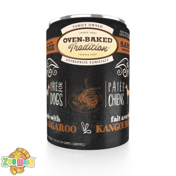 Oven-Baked Tradition Canada. Holistic - беззерновой паштет для собак со свежим мясом кенгуру 354г